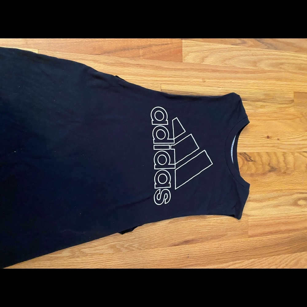 Adidas workout muscle tank, small